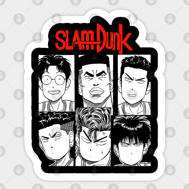 Slam Dunk - Slam Dunk - Sticker | TeePublic